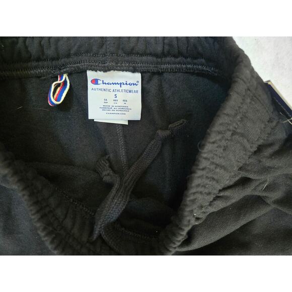 NWT Mens Small Black Tapered Champion Sweatpants - Picture 3 of 7